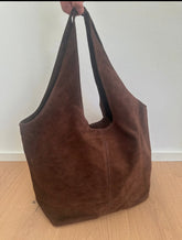 CHOCOLATE BROWN HOBO BAG